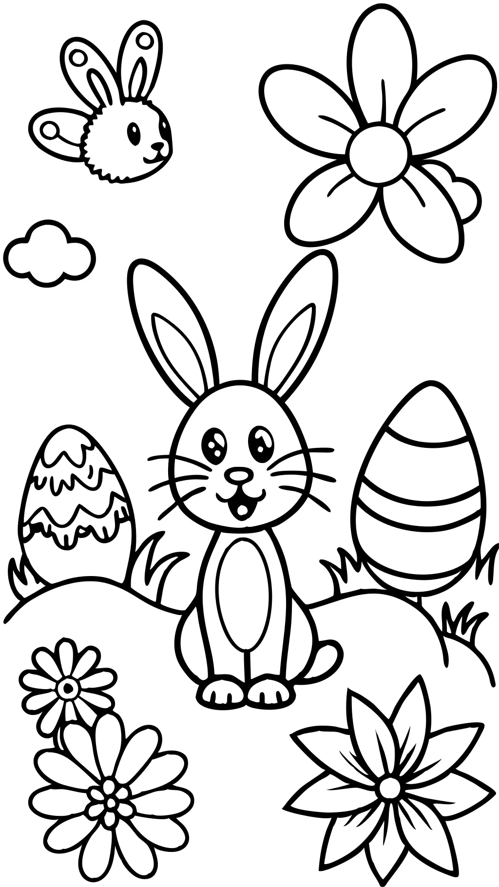 crayola spring coloring pages